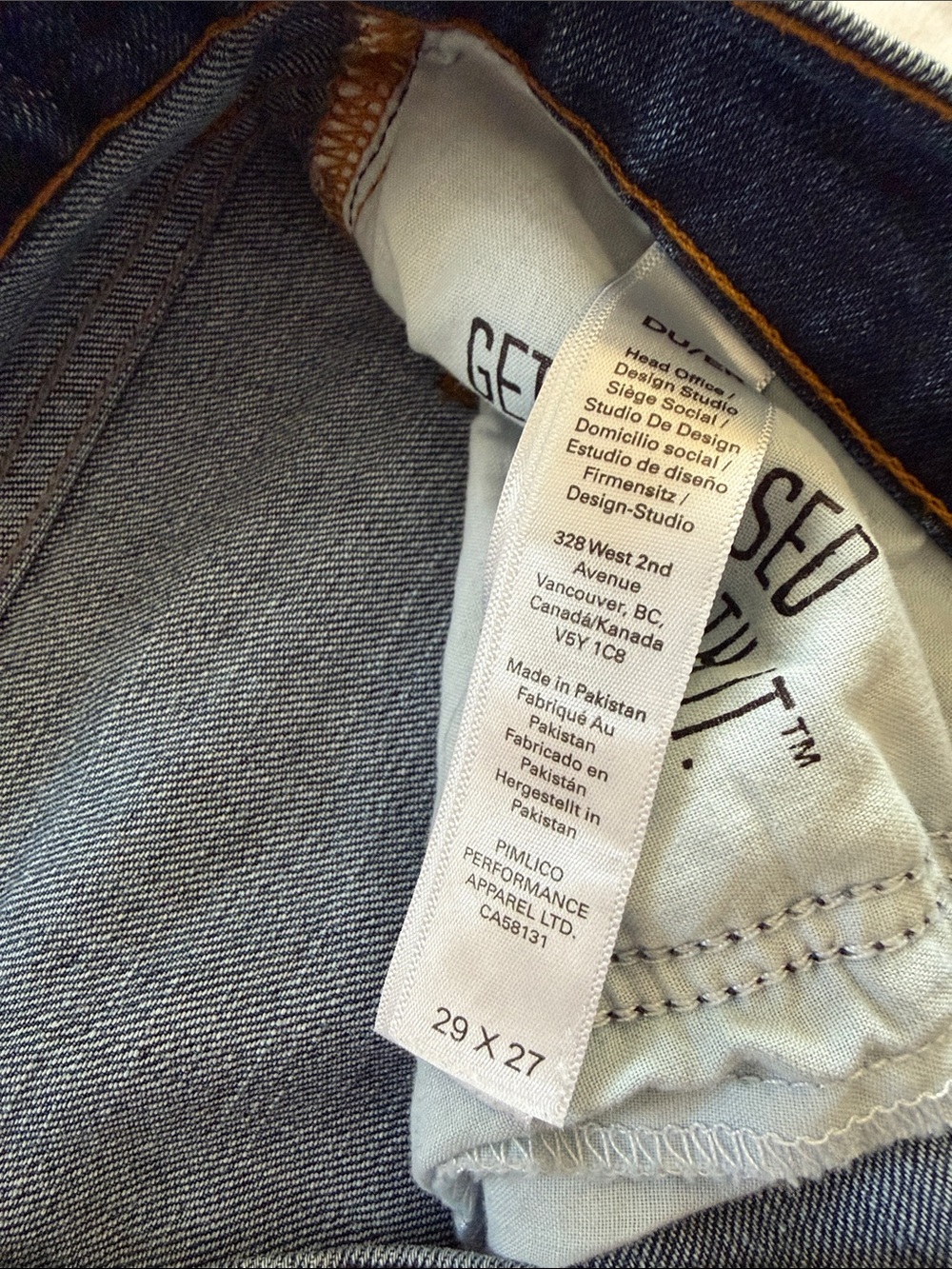 DU/ER Midweight Performance High Rise Straight jeans 29 - Picture 2 of 8